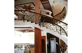 Cầu thang sắt nghệ thuật Châu Âu MDSCA12